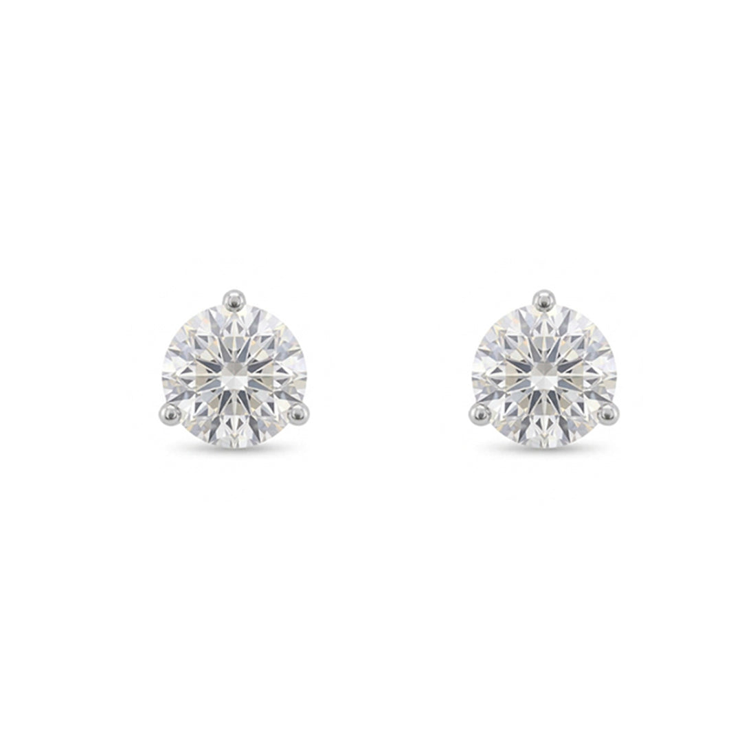 Broquel Redondo Martini 2ct Oro 14k