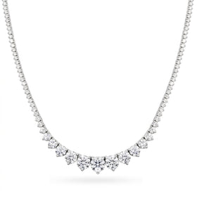 Collar Riviera 7ct Oro 14k