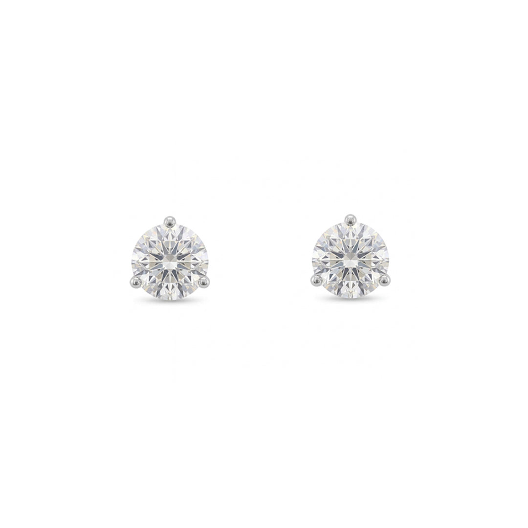 Broquel Redondo Martini 0.5ct Oro 14k