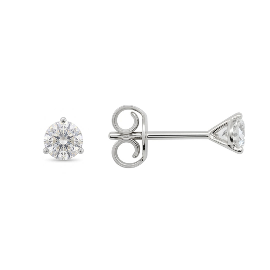 Broquel Redondo Martini 0.5ct Oro 14k