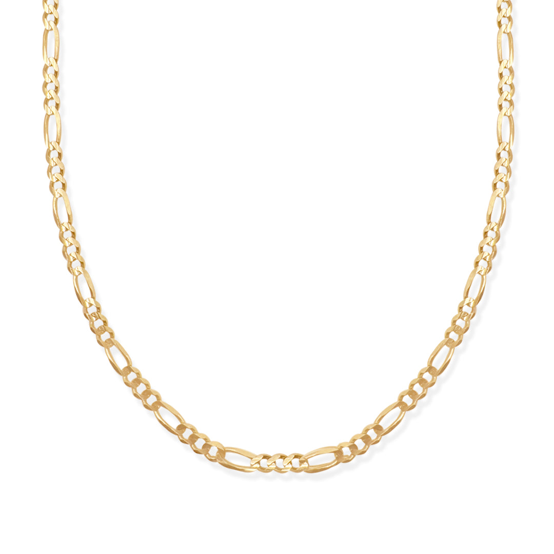Cadena Figaro 3x1 5mm Oro 10k de Oro 10K — joyería fina para mujer, envío gratis. RG Joyeros.