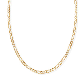 Cadena Figaro 3x1 4mm Oro 10k de Oro 10K — joyería fina para mujer, envío gratis. RG Joyeros.