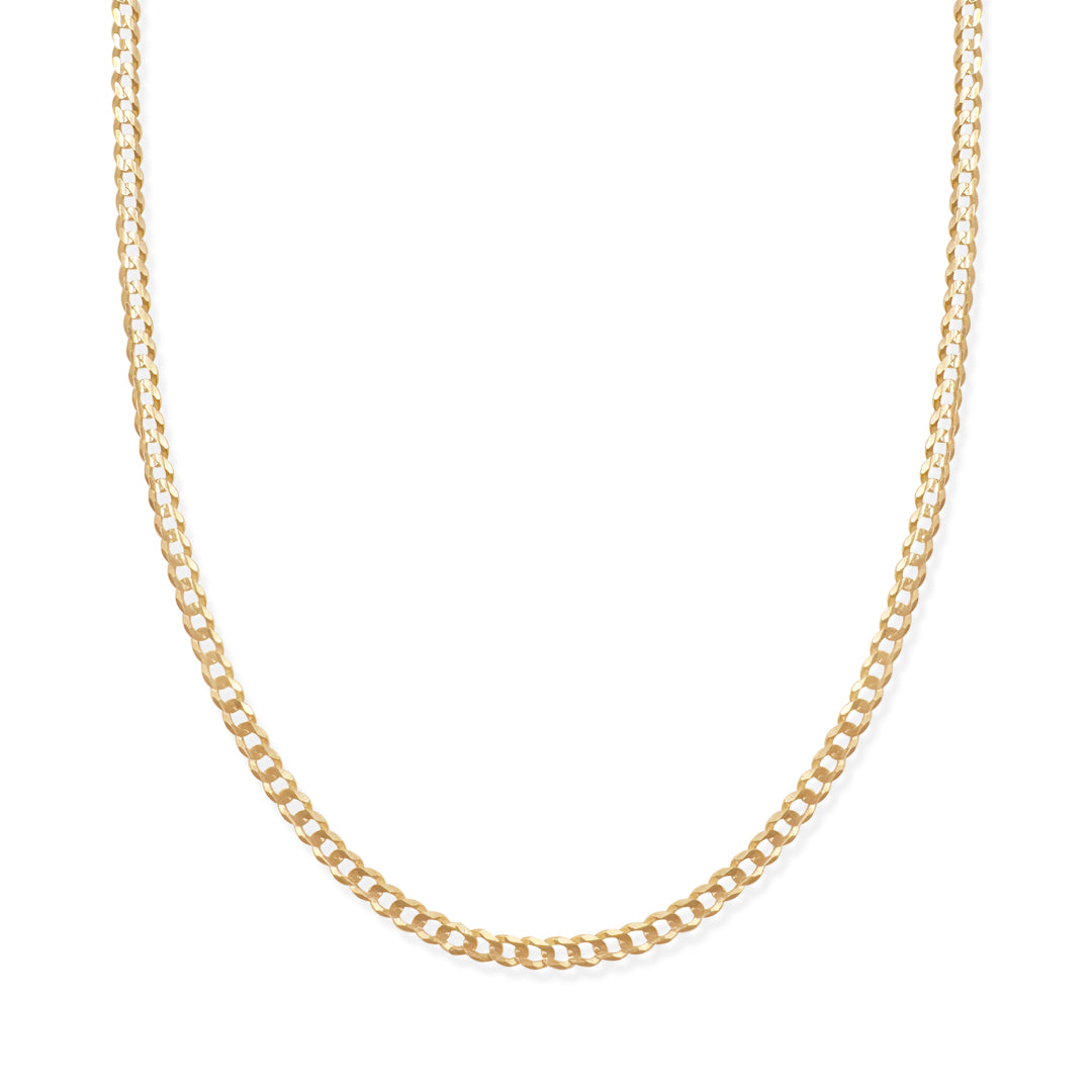 CADENA CUBANA AMERICANA SUPER 5MM ORO 10K