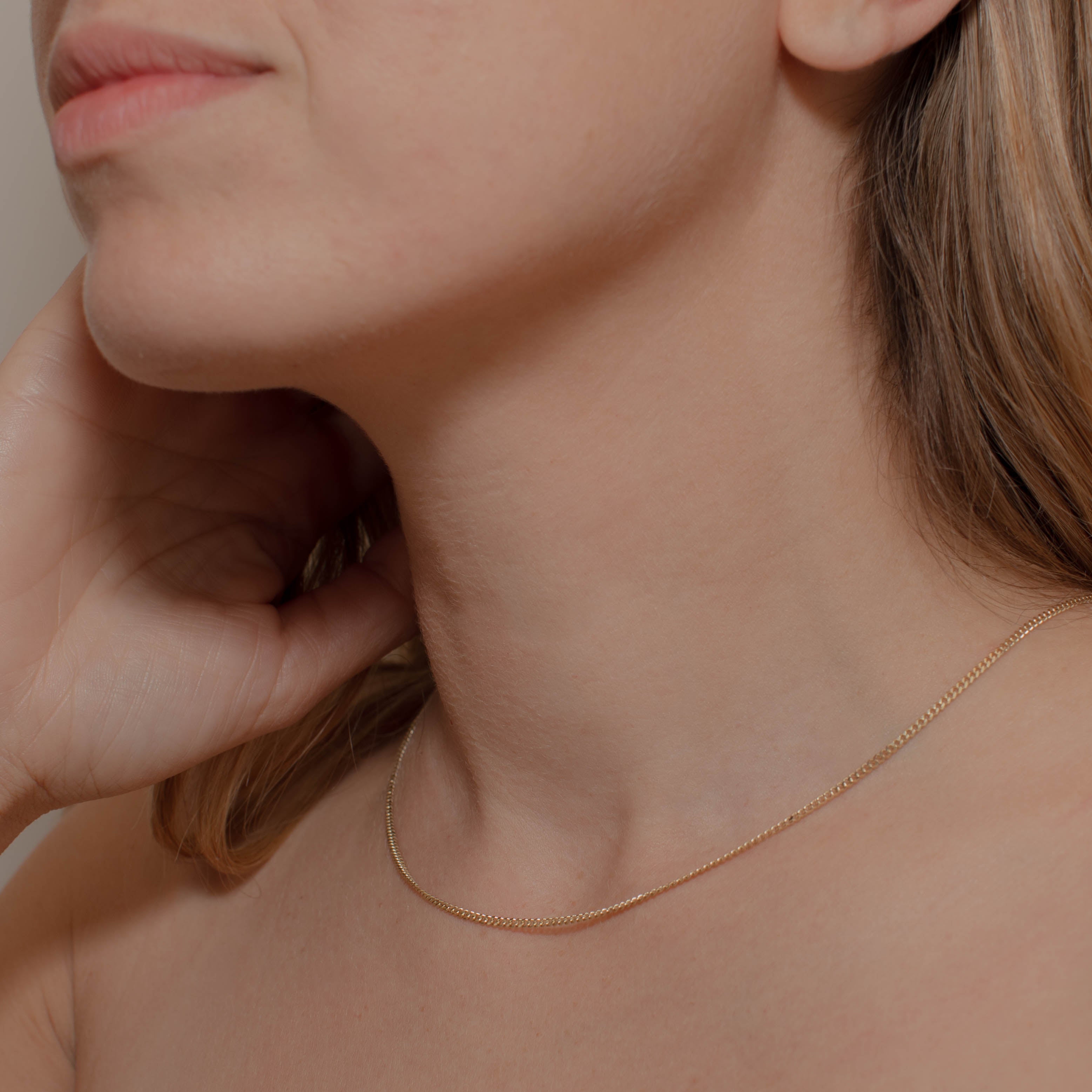 CADENA CUBANA AMERICANA 2MM ORO 10K