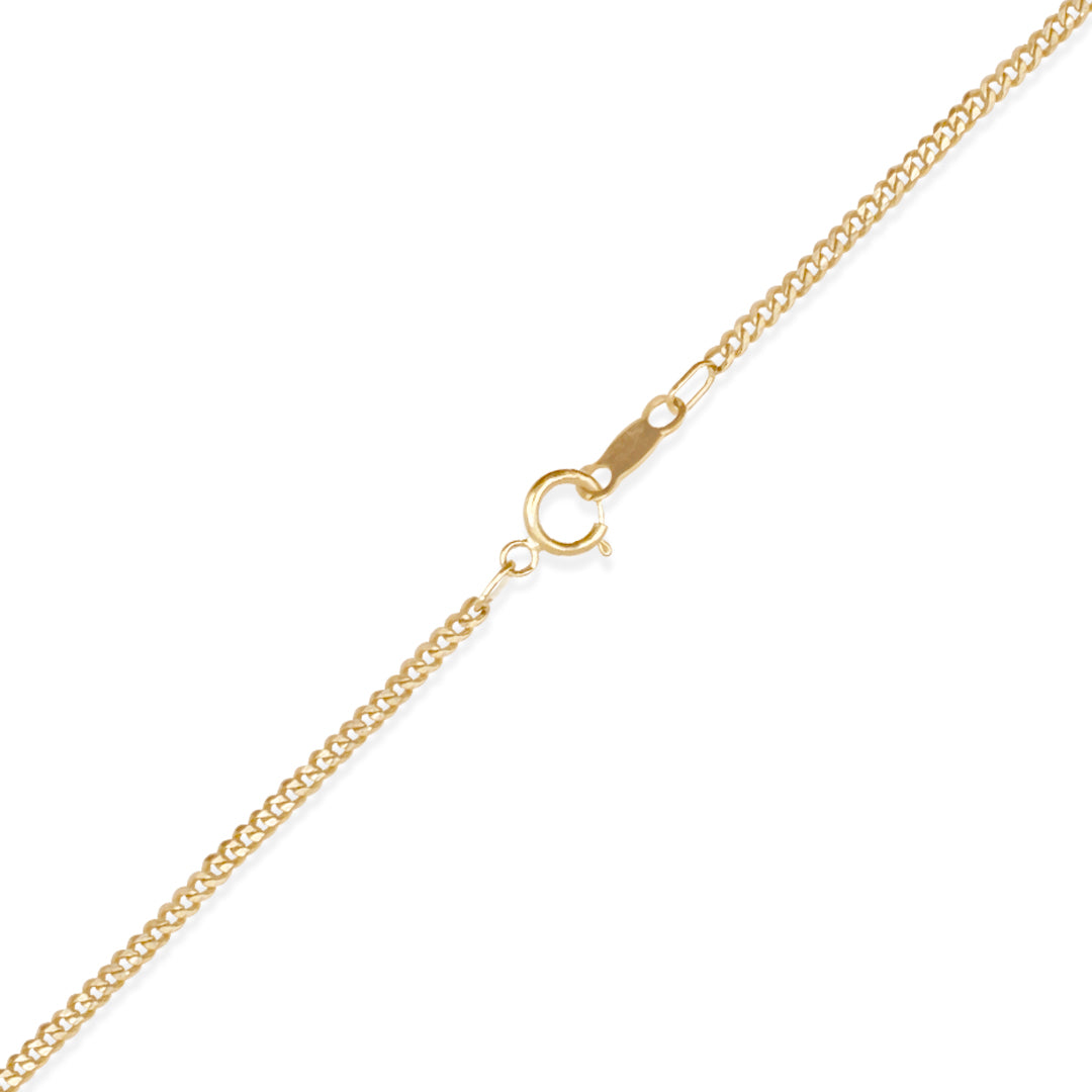 CADENA CUBANA AMERICANA 2MM ORO 10K