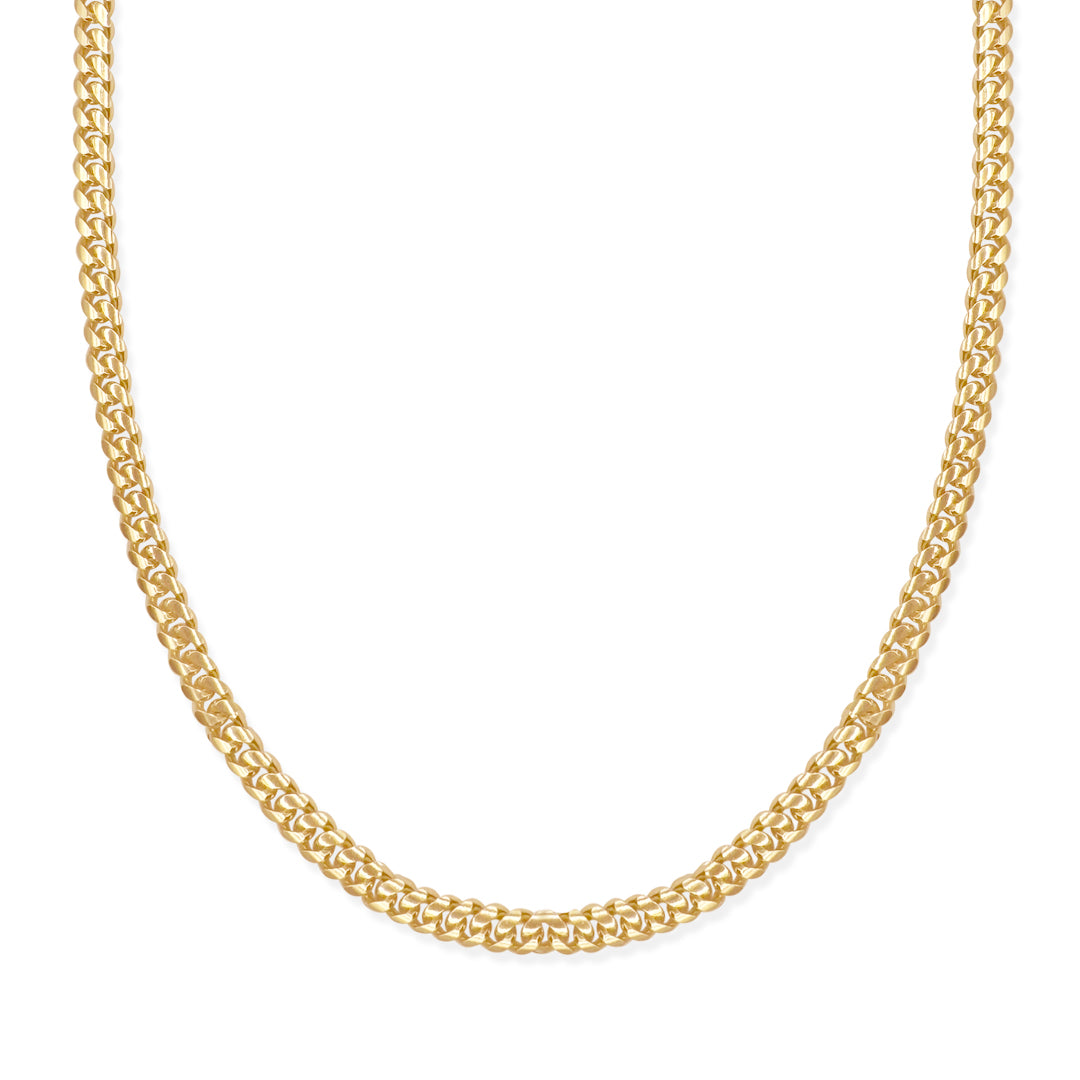 CADENA CUBANA 6MM ORO 10K