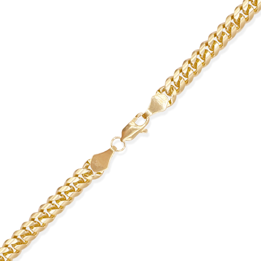 CADENA CUBANA 6MM ORO 10K