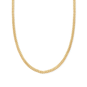 CADENA CUBANA 5MM ORO 10K