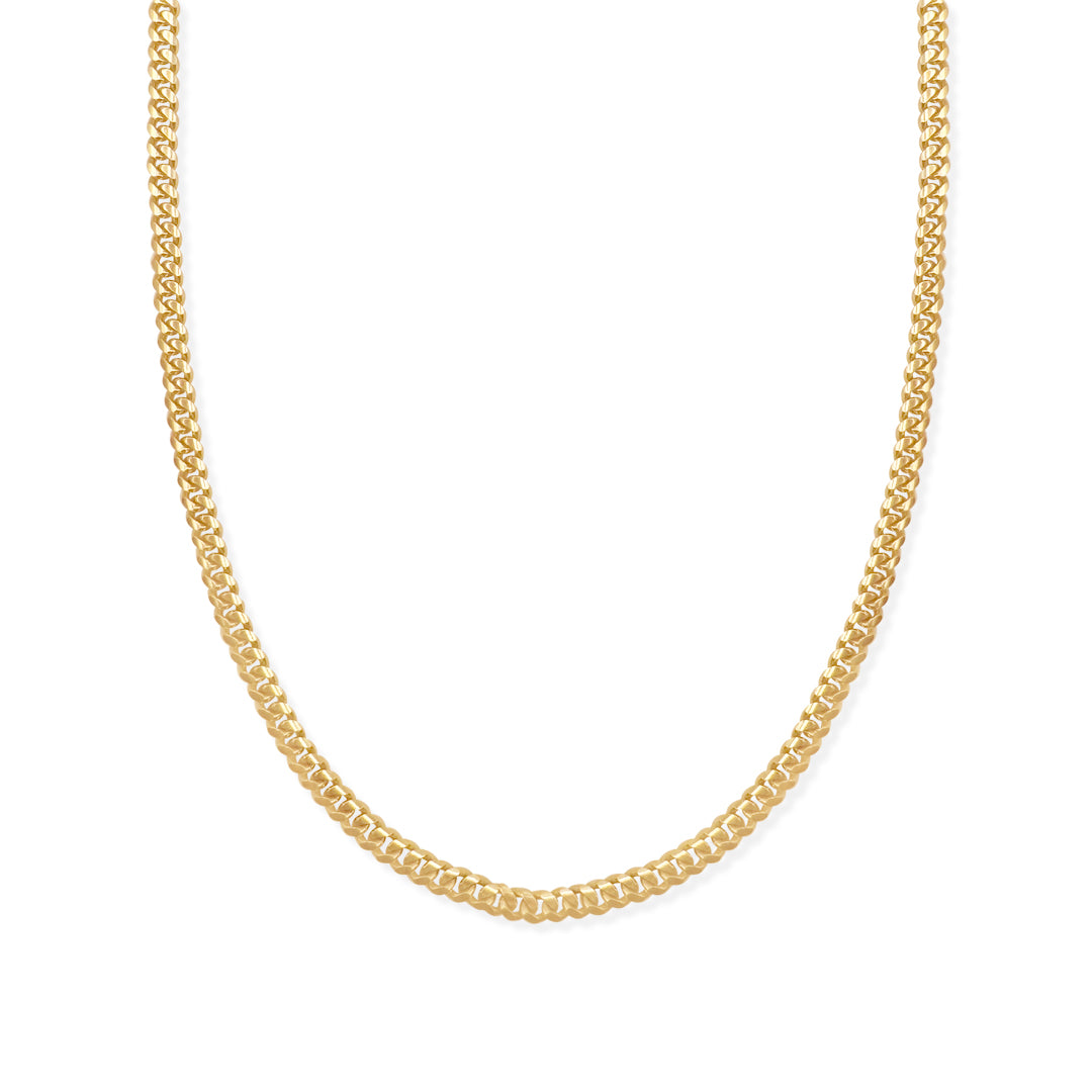 CADENA CUBANA 5MM ORO 10K