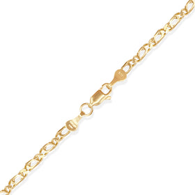 CADENA PERNICHE 3MM ORO 10K