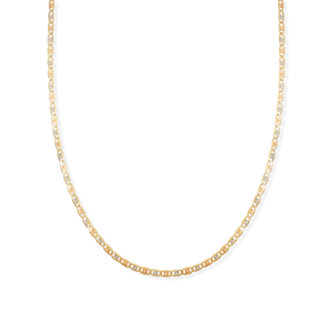 Cadena Valentino Asterisco 3mm Oro 10k de Oro 10K — joyería fina para mujer, envío gratis. RG Joyeros.
