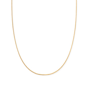 Cadena Barbada 1mm Oro 10k de Oro 10K — joyería fina para mujer, envío gratis. RG Joyeros.