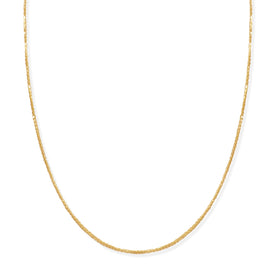 Cadena Espiga 1mm Oro 10k de Oro 10K — joyería fina para mujer, envío gratis. RG Joyeros.