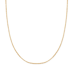 Cadena Bolitas Diamantadas 1mm Oro 10k de Oro 10K — joyería fina para mujer, envío gratis. RG Joyeros.
