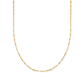 Cadena Singapur 1mm Oro 10k de Oro 10K — joyería fina para mujer, envío gratis. RG Joyeros.