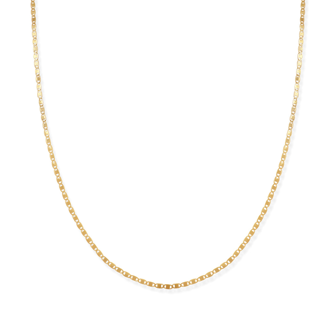 CADENA ESPEJO 1.5MM ORO 10K