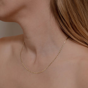 Cadena Espejo Asterisco 2mm Oro 10k de Oro 10K — joyería fina para mujer, envío gratis. RG Joyeros.