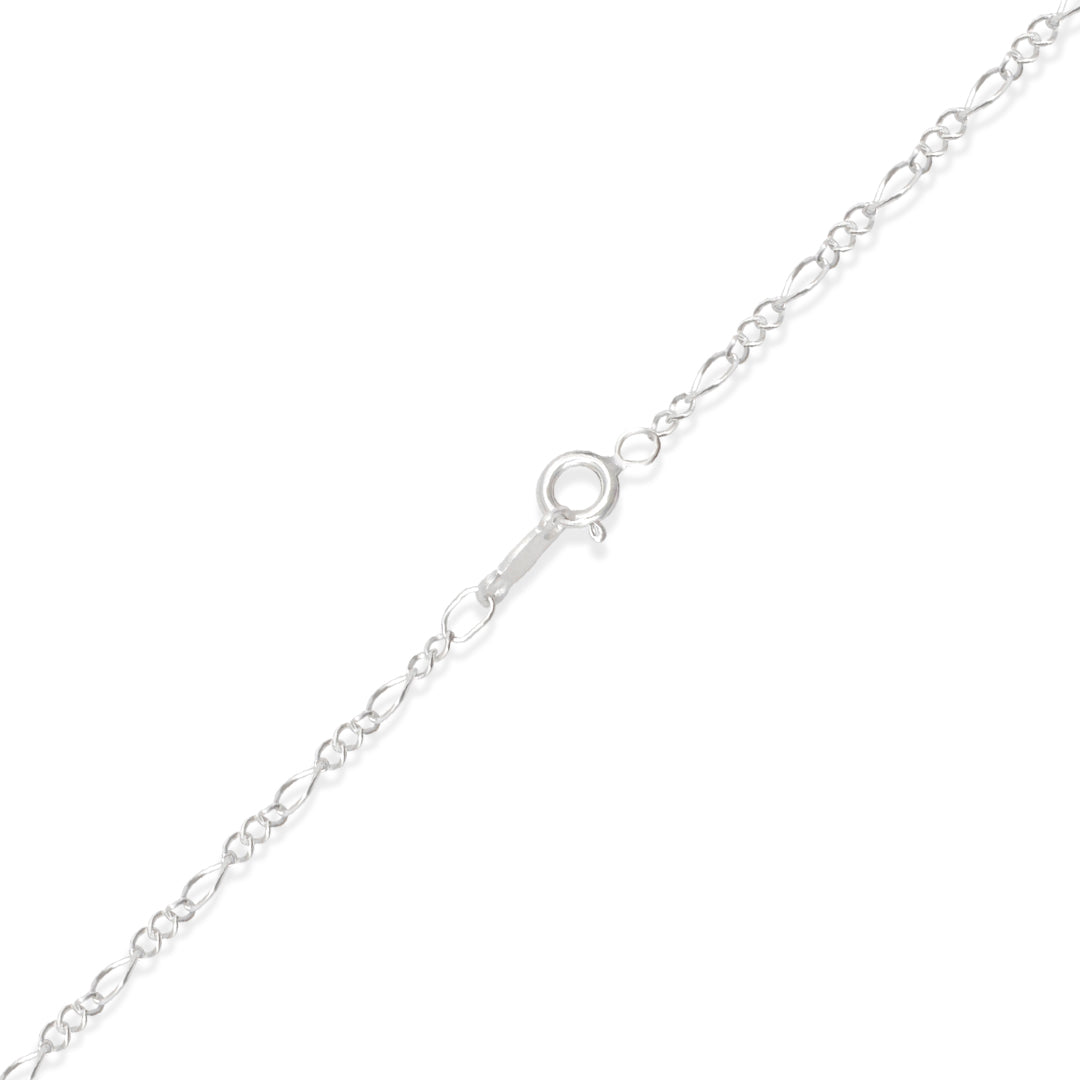 CADENA FIGARO 3X1 ROMBO 2MM PLATA .925