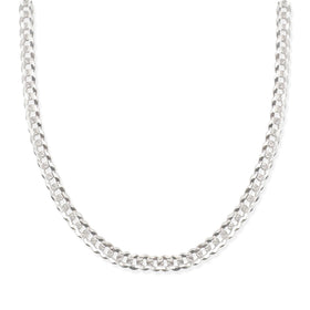 Cadena Cubana Americana 7mm Plata .925 de Plata .925 — joyería fina para mujer, envío gratis. RG Joyeros.