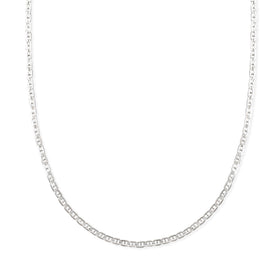 Cadena Gucchi Ancla Martillada Zegrinada 3mm Plata .925 de Plata .925 — joyería fina para mujer, envío gratis. RG Joyeros.