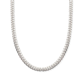 Cadena Cubana 6mm Plata .925 de Plata .925 — joyería fina para mujer, envío gratis. RG Joyeros.
