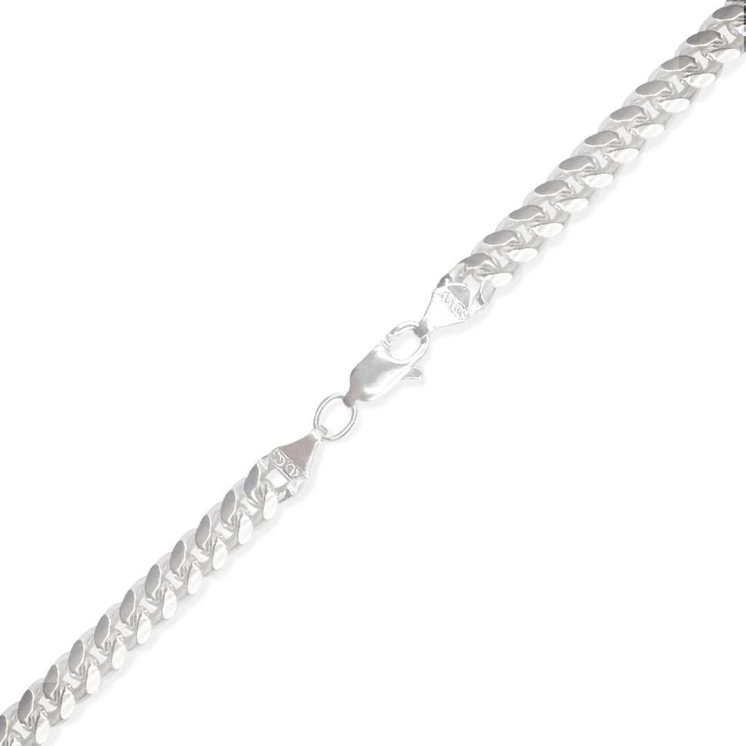 CADENA CUBANA 5MM PLATA .925