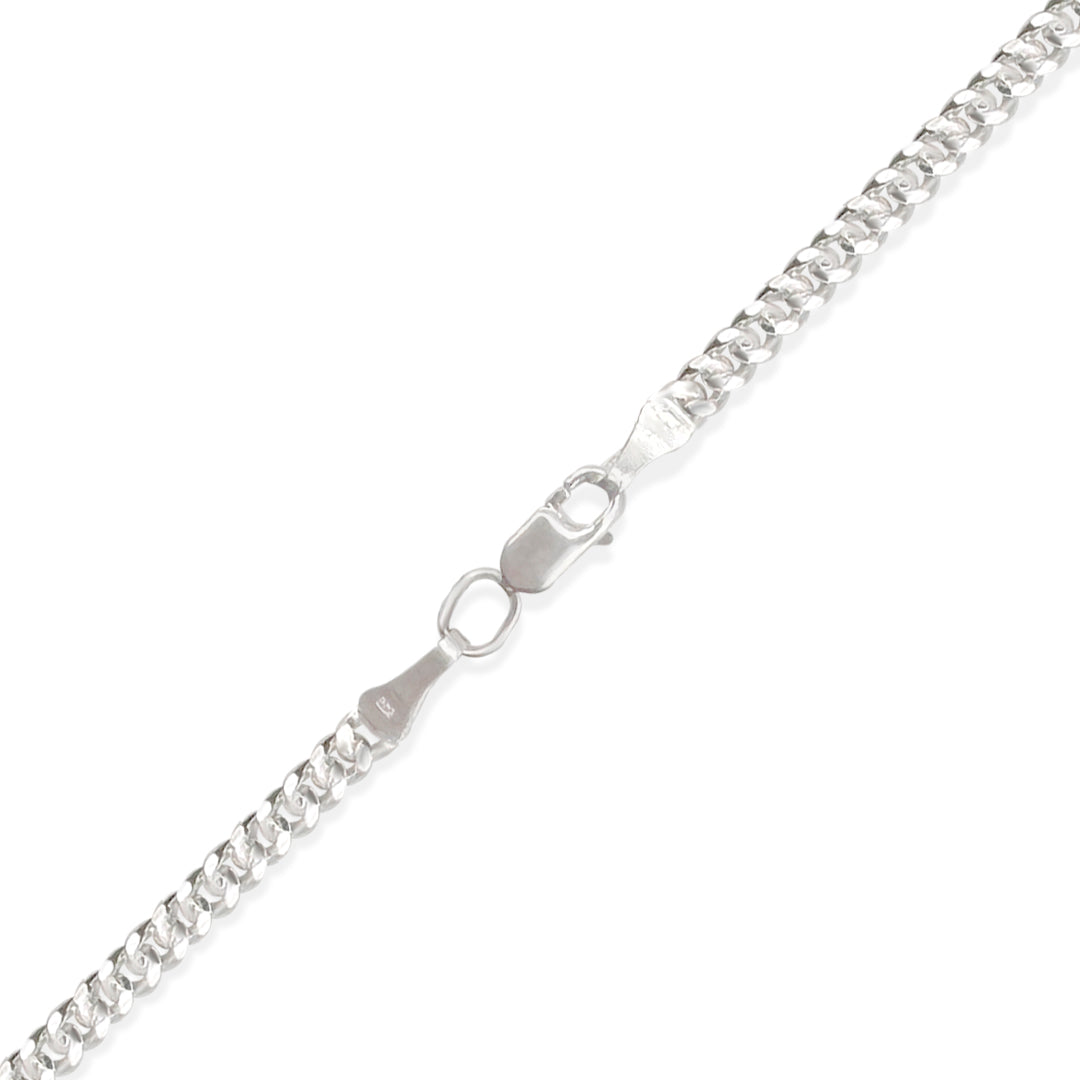 CADENA CUBANA 3MM PLATA .925