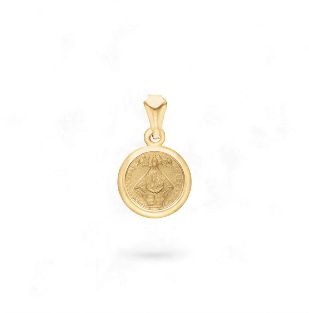 DIJE VIRGEN DE SAN JUAN REDONDA ORO 10K