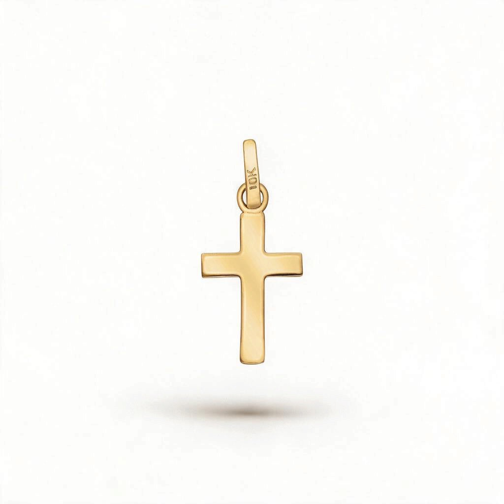 DIJE CRUZ LISA  ORO 10K