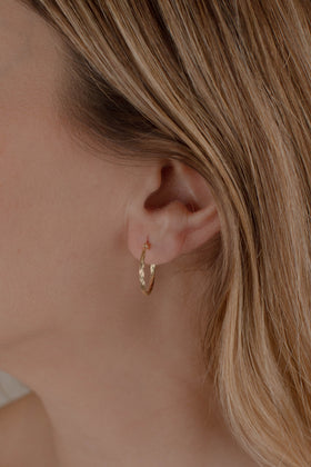 ARRACADA TORSAL 1.5CM ORO 10K