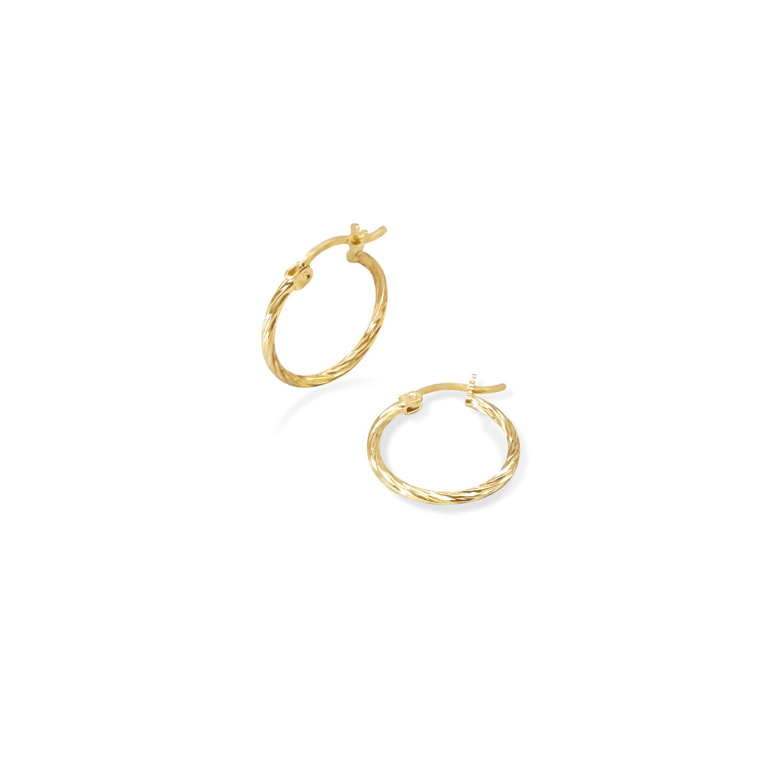 ARRACADA TORSAL 1.5CM ORO 10K