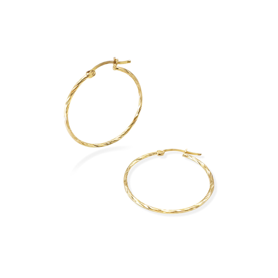 ARRACADA TORSAL 2CM ORO 10K