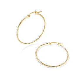 ARRACADA PANAL 3.5CM ORO 10K