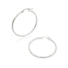 ARRACADA PANAL 3.5CM PLATA.925