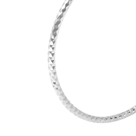 Detalle acabado panal en Plata .925 — Arracada Panal 3cm Plata .925. RG Joyeros.