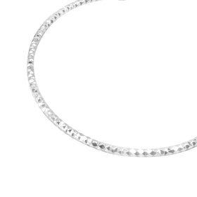 ARRACADA PANAL 7CM PLATA .925