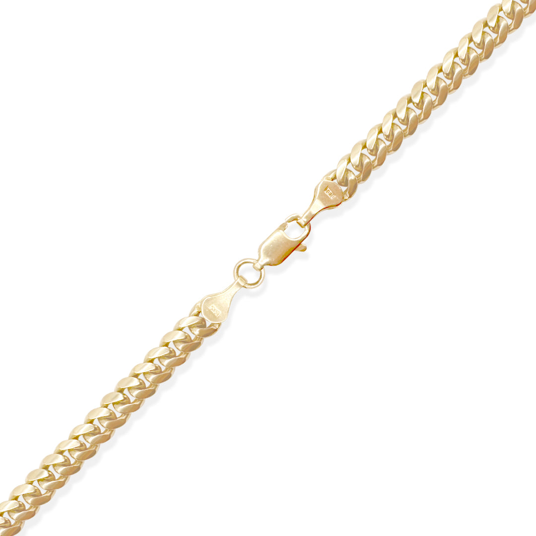 PULSO CUBANO 5MM ORO 10K