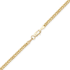 PULSO CUBANO 3MM ORO SOLIDO 10K