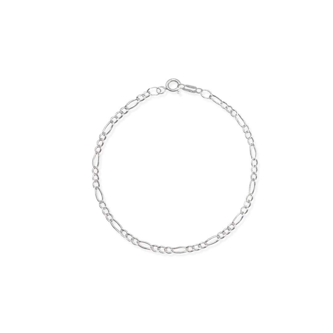 PULSO FIGARO 3X1 ZEGRINADA 2MM PLATA .925