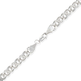 PULSO CUBANO AMERICANO 9MM PLATA .925