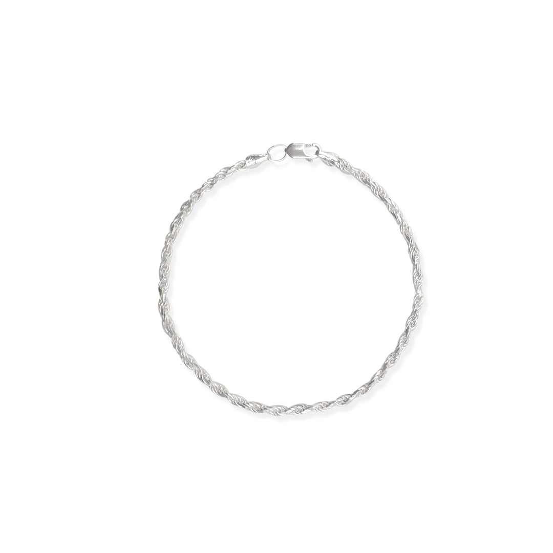 PULSO CUERDA 2MM PLATA .925