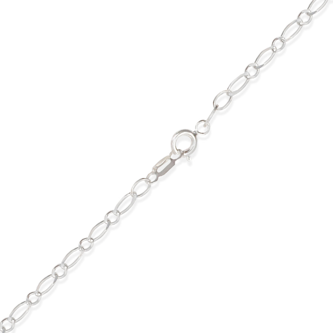 PULSO FIGARO 1X1 3MM PLATA .925