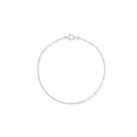 PULSO BOLITAS 1MM PLATA .925